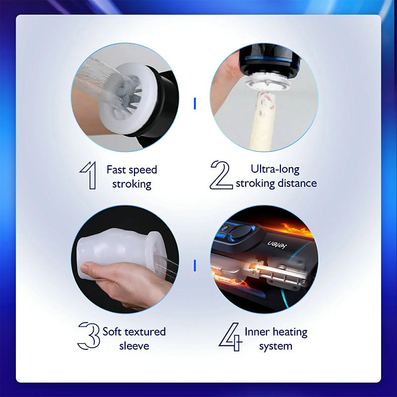 Leten X9-IV High Speed Automatic Thrusting Telescopic Piston with Heating & Voice