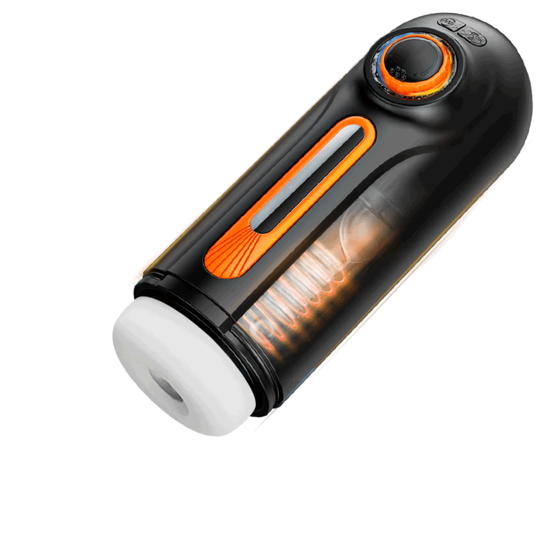 【5.7 IN Depth】6 IN 1-10 Vibrating & Automatic Thrusting Telescopic with 4 Sucking Male Maturbator Male Sex Toy