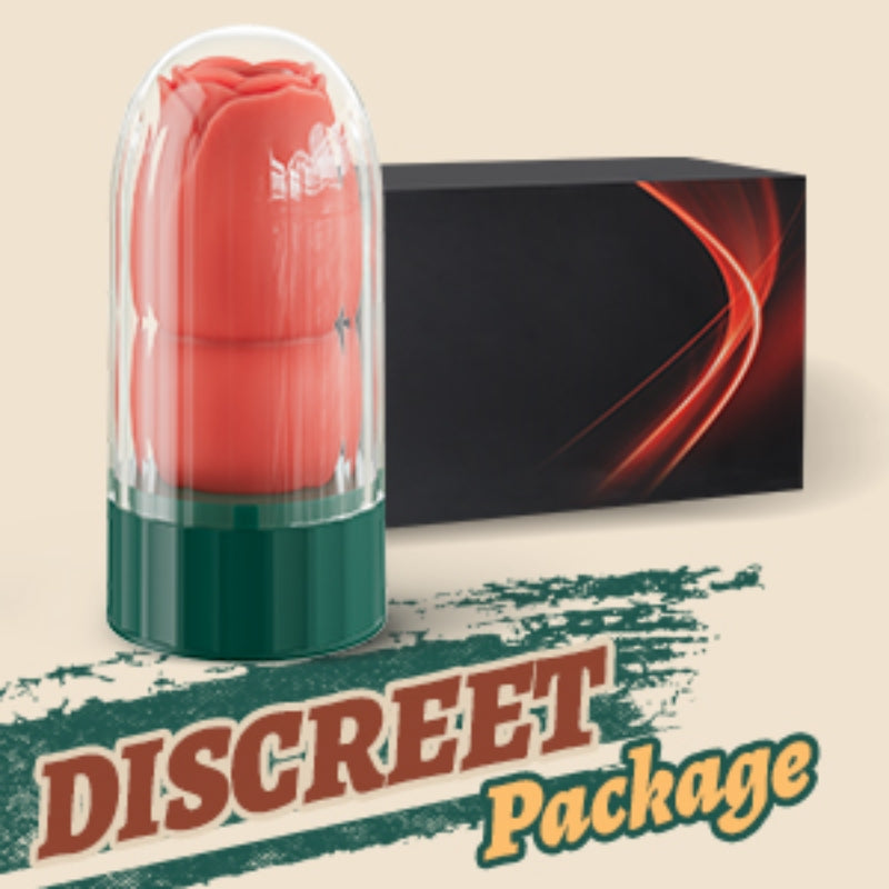 3D Rose Heating Male Masturbator