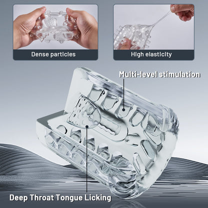 Automatic Male Masturbator 7 Thrusting Rotation 7 Vacuum Sucking for Oral Sex LCD Display Masturbator Sex Toys for Men