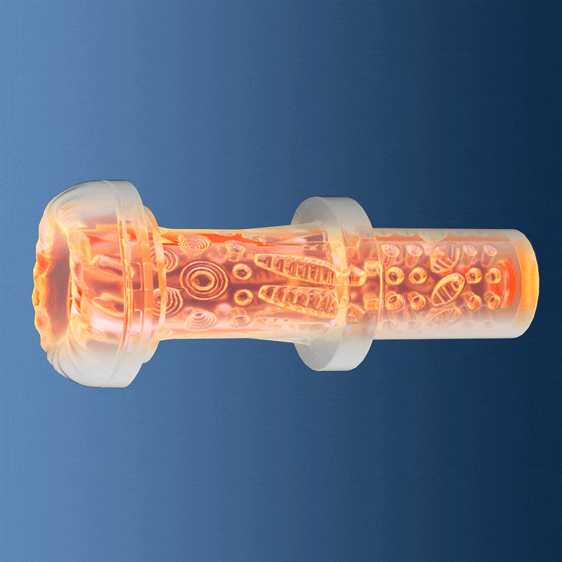Wearable Automatic 7 Thrusting & Vibrating Heating Vocable Masturbator Male Sex Toys