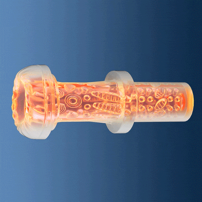 Wearable Automatic 7 Thrusting & Vibrating Heating Vocable Masturbator Male Sex Toys