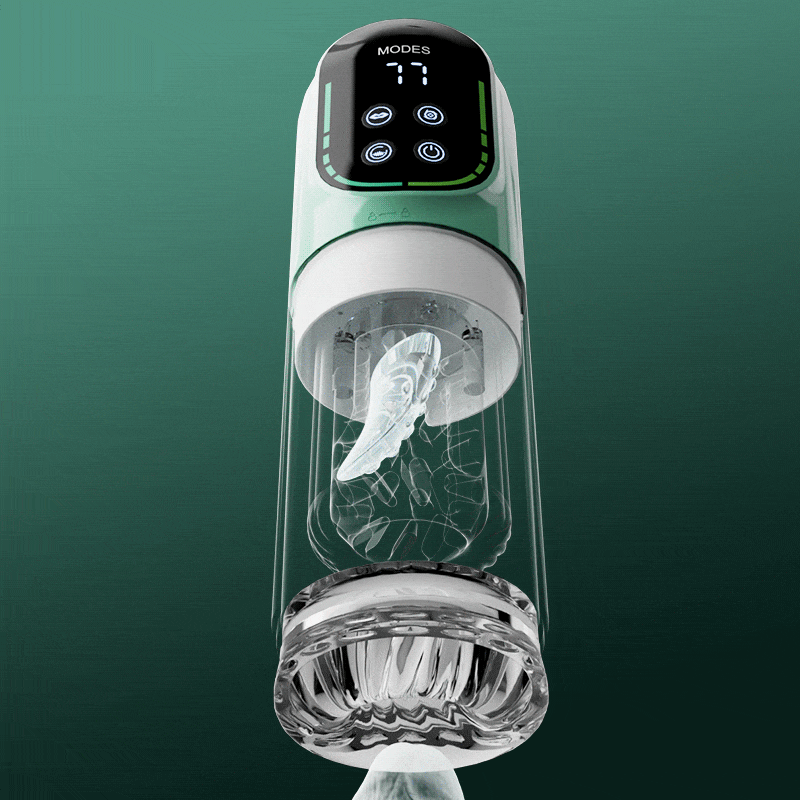 4 in 1 Dual Egg Vibrator Automatic Male Rotating Thrusting Telescopic Suction Masturbator Sex Toys for Men