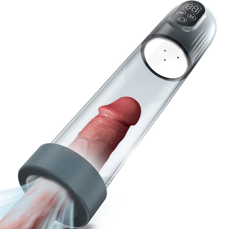 Electric Penis Enlarge Vacuum Pum 4 IN 1 Vacuum Penis Pump with Multiple Training modes for the Training Season Automatic High-Vacuum Penis Enlargement Extend Pump