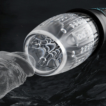 Breathwhirl Automatic Thrusting Rotating Vibration Male Stroker Masturbator Adult Toy