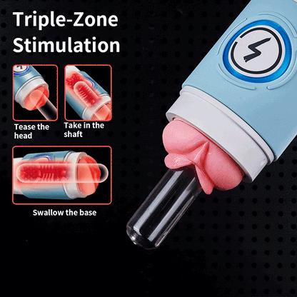 Leten ThundercoreX 6 Thrusting Infrared Heated Realistic Vaginal Masturbator