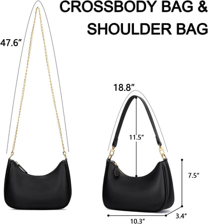 Shoulder Bag for Women Cute Hobo Purses and Handbags Retro Clutch Underarm Purse | Cute