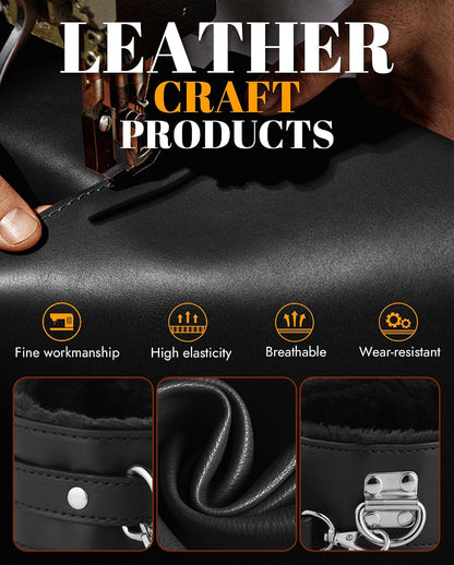 Sex Bondage BDSM Kit Restraints - Upgrade Restraint Sets with Adjustable Handcuffs Collar Ankle Cuff Dice Beads Anal Plug Adult Games Sex Toys for Men Women and Couples Foreplay | 17PCS
