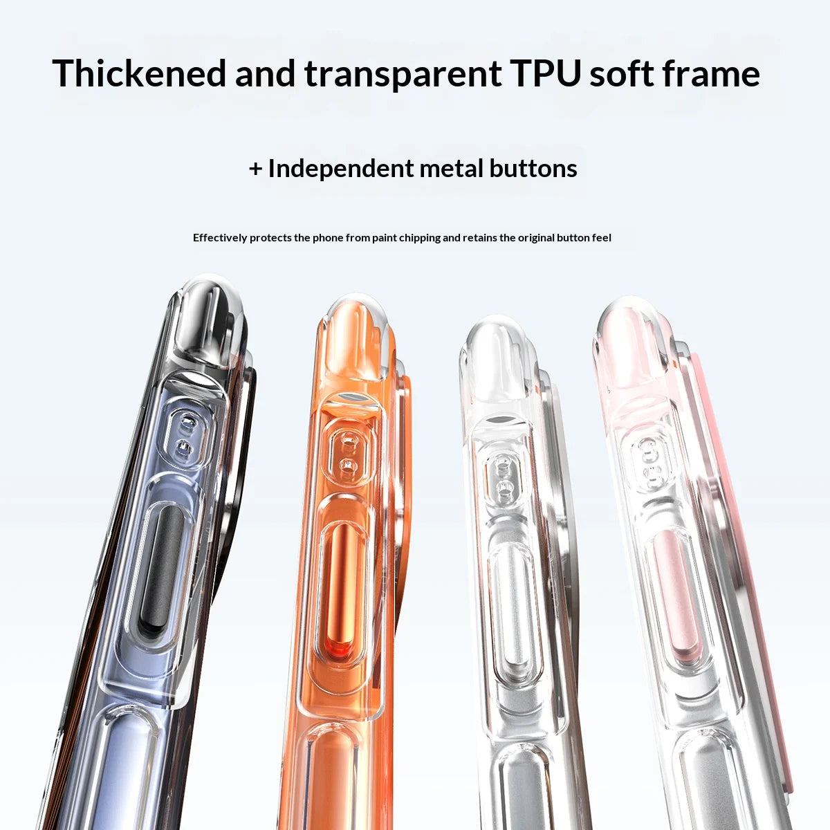 Real Airbag Anti-knock for Magsafe Case for iPhone 17 15 16 Pro Max 17Pro Transparent Back Metal Rotating Bracket Stand Cover