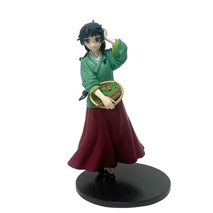 The Apothecary Diaries Maomao Figure - Dual Pose Anime Statue, Collectible Desktop Display Model with Base, Official Gift