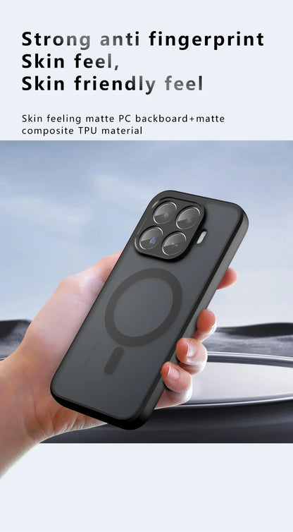 For Magsafe Magnetic Wireless Charging Case For Xiaomi 17T Pro Xiaomi17T Xiaomi17TPro 5G Shockproof Back Coque